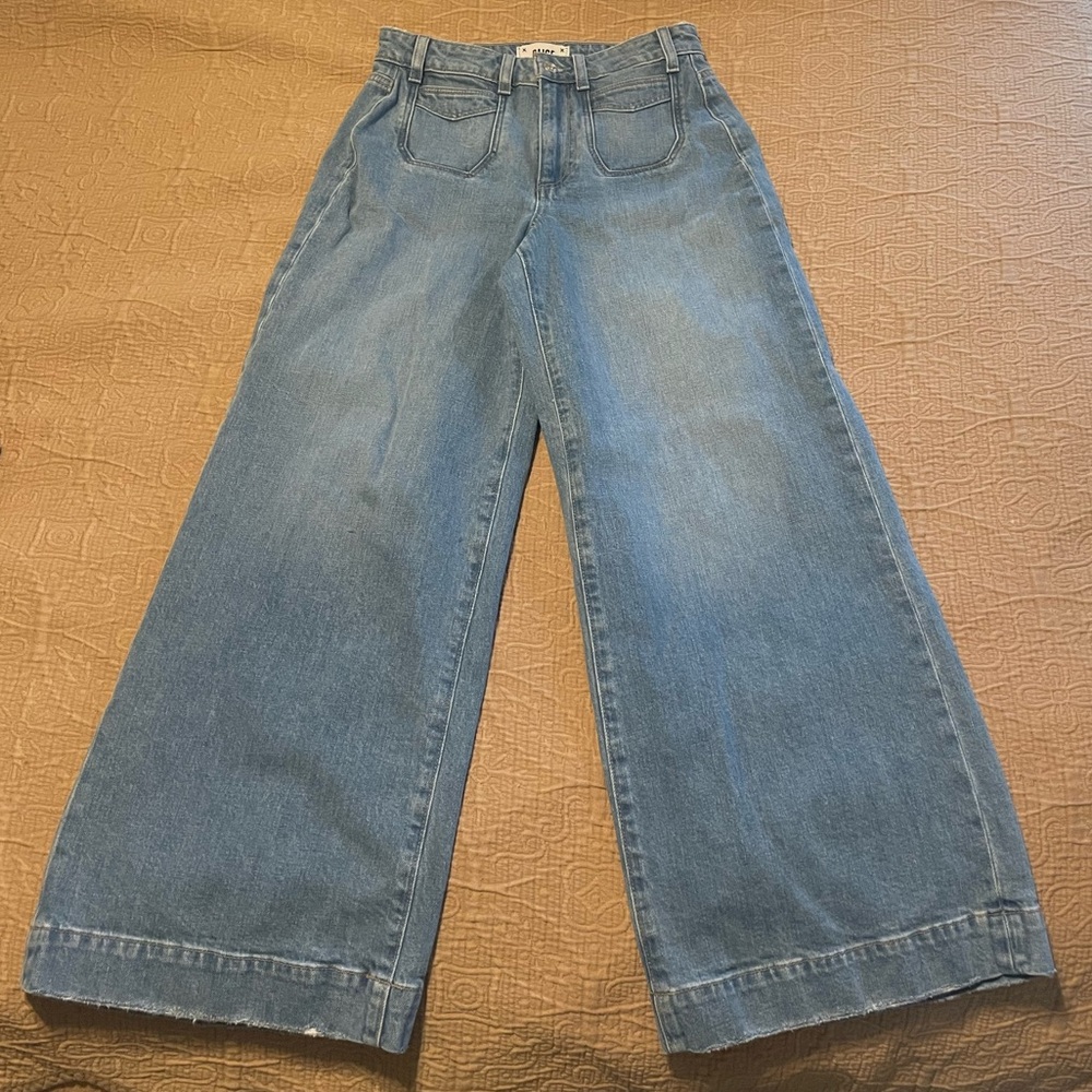 PAIGE Women’s Anessa High Rise Cropped Jeans 25